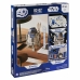 Jogo de Construção Star Wars R2-D2 201 Peças 19 x 18,6 x 28 cm Branco Multicolor