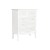 Komoda Home ESPRIT Bílý Béžový Dřevo Dřevo MDF Romantický 80 x 42 x 105 cm