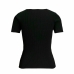 Γυναικεία Μπλούζα με Κοντό Μανίκι Jack & Jones Jxsky Ss Knit Μαύρο