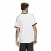 Ανδρική Μπλούζα με Κοντό Μανίκι Adidas 3 Stripes Λευκό