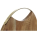 Разделочная доска DKD Home Decor Позолоченный Натуральный Нержавеющая сталь древесина акации 35,5 x 35,5 x 1,5 cm (4 Предметы)