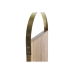 Πίνακας κοπής DKD Home Decor Χρυσό Φυσικό Ανοξείδωτο ατσάλι ξύλο ακακίας 46,5 x 17,7 x 2 cm (4 Τεμάχια)