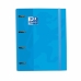 Ring binder Oxford Turquoise A4+