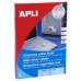 Selvklæbende etiketter Apli   Sølvfarvet 100 Ark 210 x 297 mm
