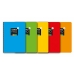 ноутбук Lamela Разноцветный Din A4 5 Предметы 100 Листья
