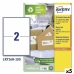 Ετικέτες για Εκτυπωτή Avery LR7168 Λευκό 100 Φύλλα 199,6 x 143,5 mm (5 Μονάδες)