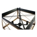 Plafondlamp DKD Home Decor Bruin Zwart Hout Metaal 220 V 50 W (50 x 50 x 130 cm)