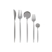 Cutlery DKD Home Decor Silver Stainless steel 2 x 0,5 x 22 cm 20 Pieces