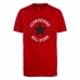 Barn T-shirt med kortärm Converse Röd 16 år