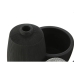Dispensador de Sabão Home ESPRIT Preto Resina ABS 15 x 8,7 x 18,5 cm