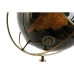 Земной глобус Home ESPRIT Жёлтый Коричневый Чёрный PVC Алюминий 25 x 25 x 42 cm