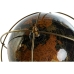 Globus Home ESPRIT Rumena Rjava Črna PVC Aluminij 25 x 25 x 42 cm
