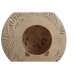 Svečturis Home ESPRIT Kokosriekstu šķiedra 15 x 15 x 13 cm (2 gb.)