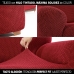 Κάλυμμα για καναπέ με σκαμπό αριστερό μικρό μπράτσο Sofaskins Κόκκινο (Ανακαινισμenα B)