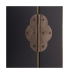 Sideboard ORIENTE 63 x 33 x 131 cm Black Wood