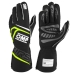 Gloves OMP FIRST Black XL FIA 8856-2018