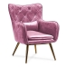 Кресло Розовый Велюр (68 x 92 x 70 cm)