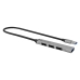 USB-разветвитель CoolBox COO-HUB195 Серый Серебристый