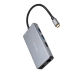 Hub USB NANOCABLE 10.16.1009 Cinzento