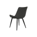 Dining Chair DKD Home Decor Black Dark grey Polyurethane 54 x 59 x 85 cm