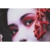 Slika Home ESPRIT Bela Črna Rdeča Natisnjeno Gejša 100 x 0,04 x 150 cm