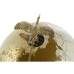 Glob Pământesc Home ESPRIT Auriu* PVC Aluminiu 20 x 20 x 30 cm