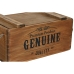 Kutije za odlaganje Home ESPRIT Genuine Prirodno Jelovina 38 x 24 x 20 cm 3 Dijelovi