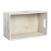 Κουτιά αποθήκευσης Home ESPRIT Herbs of Provence Λευκό ξύλο ελάτου 34 x 22 x 15 cm 4 Τεμάχια