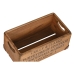 Cajas de almacenamiento Home ESPRIT Marrón Metal Madera de abeto 35 x 22 x 15 cm 5 Piezas