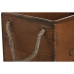 Škatle za shranjevanje Home ESPRIT Naraven Jelke 38 x 24 x 22 cm 4 Kosi