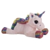 Pehme mänguasi Rainbow Ükssarvik Valge Roosa 45cm (45 cm)