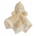 Baby Comforter    double-layer 30 x 30 cm Spots Yellow