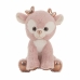 Fluffy toy Pink Reindeer (28 cm)
