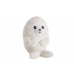 Fluffy toy Seal White 18 cm