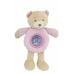 Rattle Cuddly Toy Lulu Pink Bear 25cm