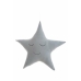 Cojín Estrella 51 x 51 cm Gris