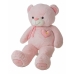 Fluffy toy Valentin Pink Bear 55 cm