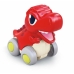Zabawkowy Samochód z Napędem 13 x 12 x 13 cm Dinozaur Czerwony