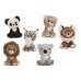 Set of plush toys 6 Piese 22 cm animale