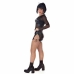 Costume for Adults Noire Fiesta Sexy (3 Pieces)