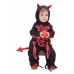 Маскировъчен костюм за бебета 0-12 месеца Diablo Скелет Гащеризон Рокля