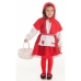 Kostým pro děti 5-7 roků Červená karkulka (3 Kusy)