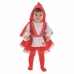 Маскировъчен костюм за бебета 12 месеца Червената шапчица (3 Части)