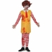 Маскарадные костюмы для детей Burger Паяц Ужасы (3 Предметы)