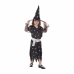 Costum Deghizare pentru Copii 8001-5 Păianjen Vrăjitoare 10-12 Ani Negru