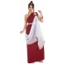 Kostyme voksne Senatus Romersk kvinne Rød Kjerne (3 Deler)