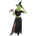 Маскарадные костюмы для взрослых Ведьма Зеленый M/L (2 Предметы)