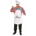 Costume for Adults Male Chef M/L (2 Pieces)
