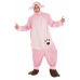 Costume for Adults Pig Pink (3 Pieces)