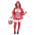 Costume for Adults Little Red Riding Hood M/L (4 Pieces)